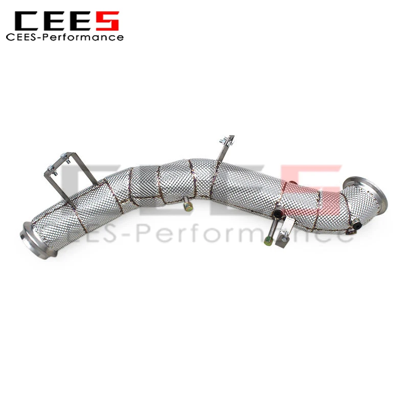 Sistema de Escape Directo CEES para Mercedes-AMG C63 S E Performance (W206) 2025+, Tubo de Escape de Acero Inoxidable con OPF