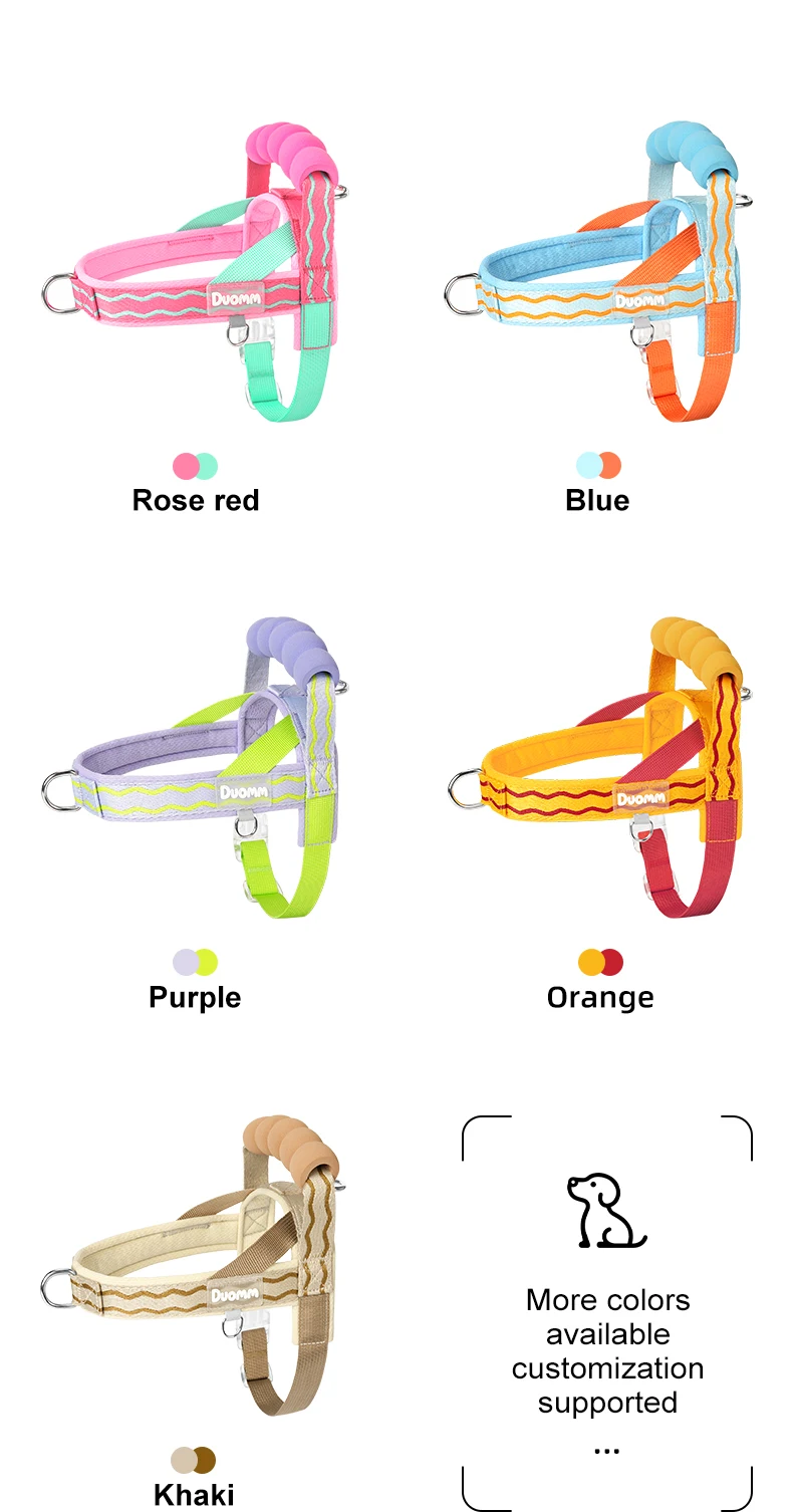Comfortable Padded Dog Harness For Walking And Lifting Outdoor_voghion.com