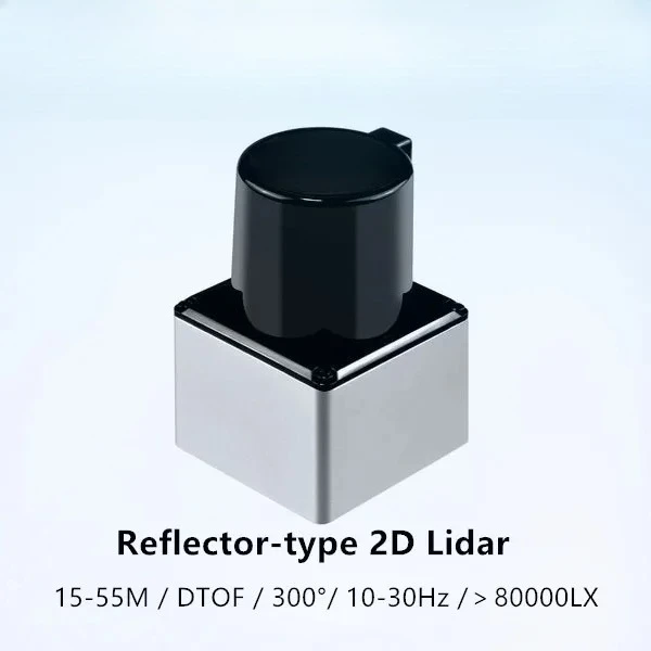 

Для навигации и предотвращения препятствий робота, экранная интеракция Nvistar VP300B Тип отражателя 2D DTOF диапазон 25 метров лидарный датчик