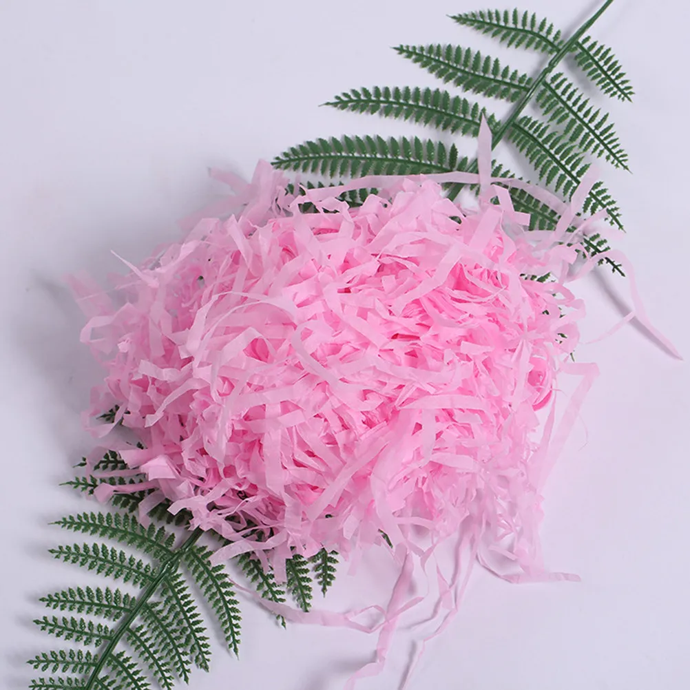 1Pack Wedding Favor Box Filler Raffia Shredding Silks Box Accessories Gift Basket Filling Birthday Party