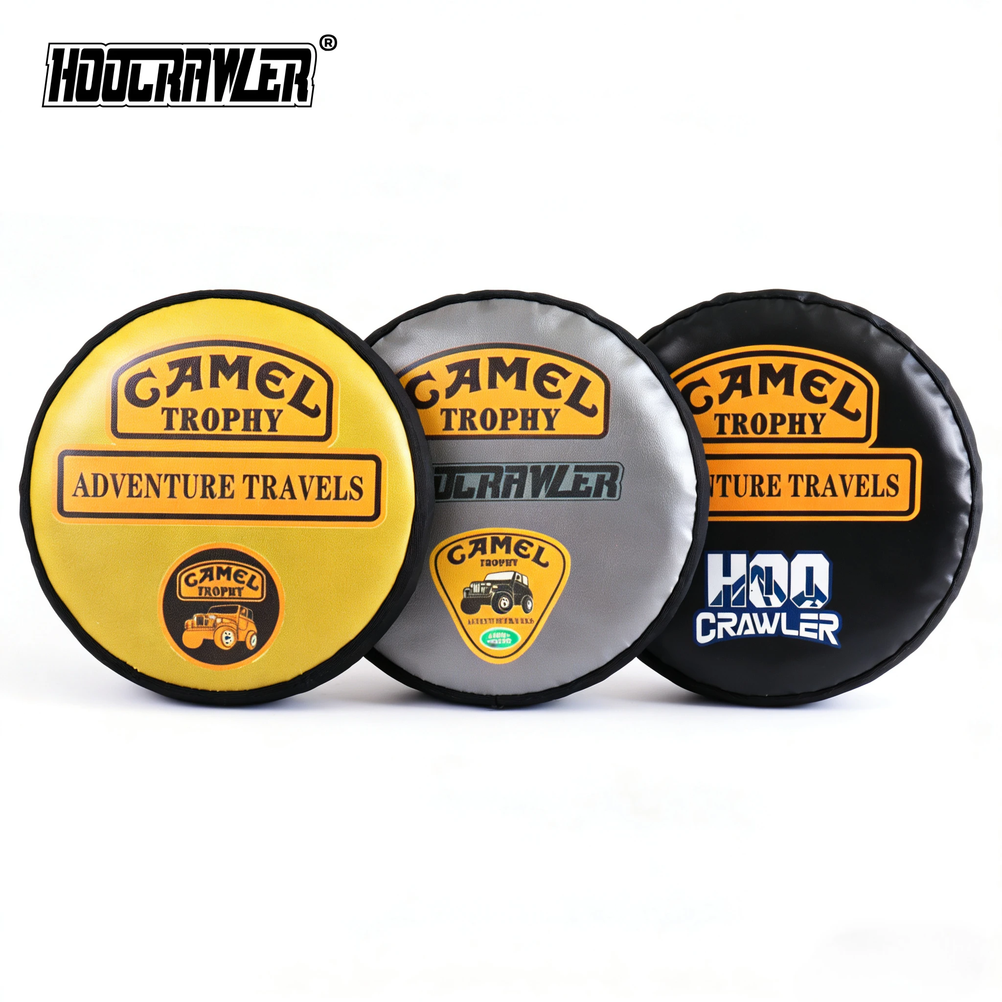 Funda Protectora de Neumático de Repuesto para RC 1/10, Compatible con 1.9" 115-130mm, Funda de Cuero Antipolvo para TRX4 D90 SCX10 FCX10 Capra GEN8 RC Crawler