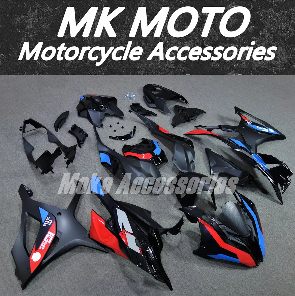 Motorcycle Fairings Kit Fit For S1000rr 2023 2024 Bodywork Set 23-24 High Quality Injection Blue Black Red