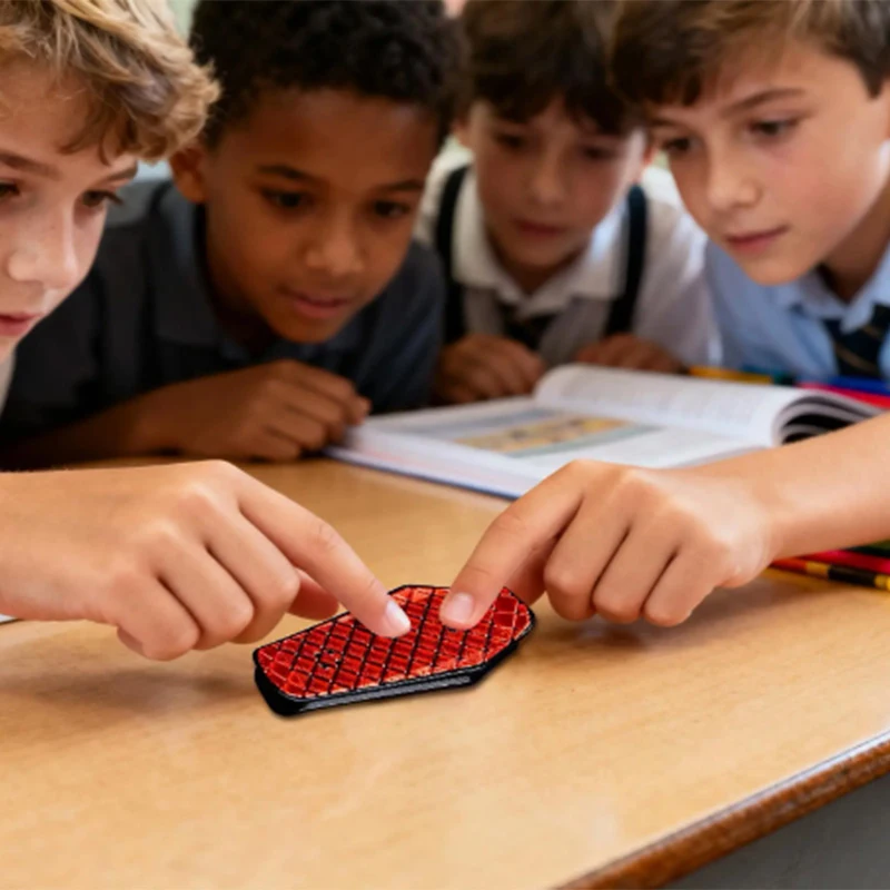 Finger Skateboards Magnetic Mini Deck Fidget Finger Skate Board for Stress Relief Kids Party Boys Classroom Birthday Stocking