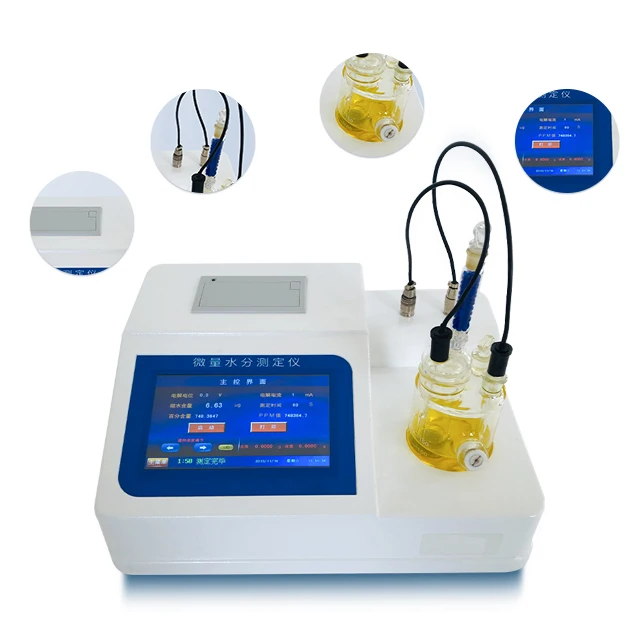 

Karl Fischer Moisture Analyzer Solvent Micro Moisture Detector Fischer Moisture Automatic Potential Titrator