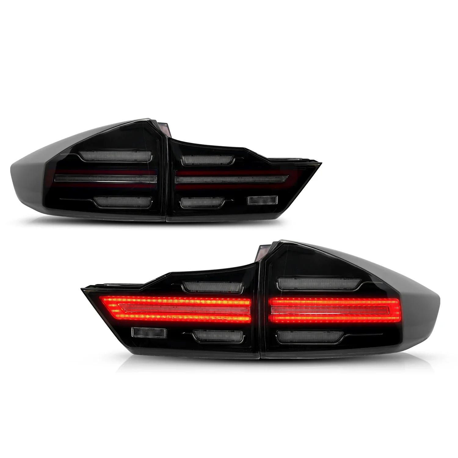 Archaic High Quality Car Tail Lamp With Sequential Turning Signal Full Led Rear Lamp For City 2014-2020 Taillight