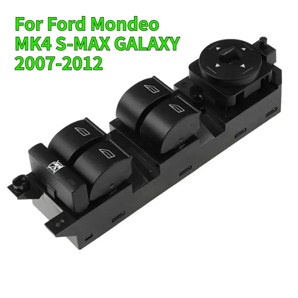 Electric Power Window Switch Accessories for Ford Mondeo MK4 S-MAX GALAXY 2007-2012 Front Left Glass Lifter Control Button Parts