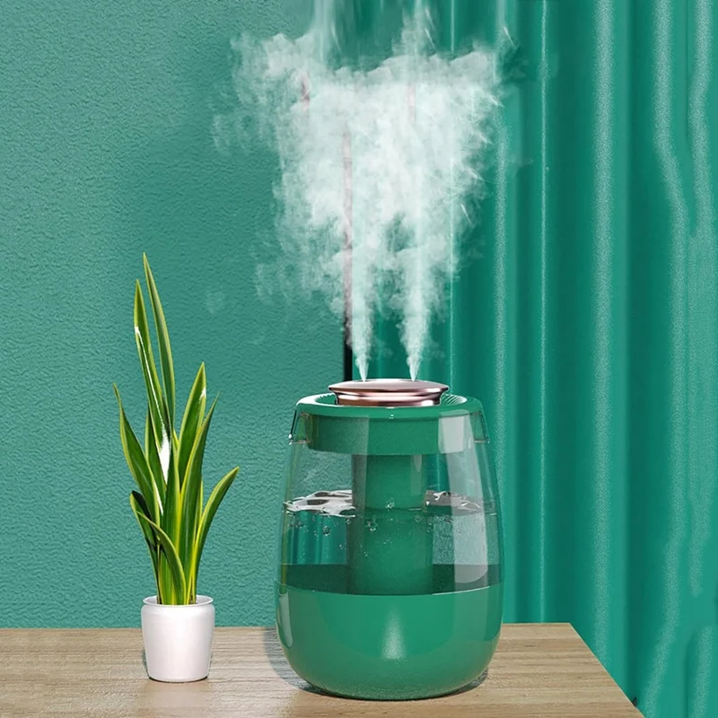 Humidificador de gran capacidad para el hogar, Humidificador enchufable por USB, para sala de estar, oficina y escritorio, fácil de instalar