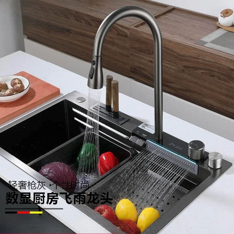 Khusus untuk keran dapur Feiyu, baskom sayuran, wastafel, pembangkit listrik tenaga air, mesin pencuci piring, keran air terjun