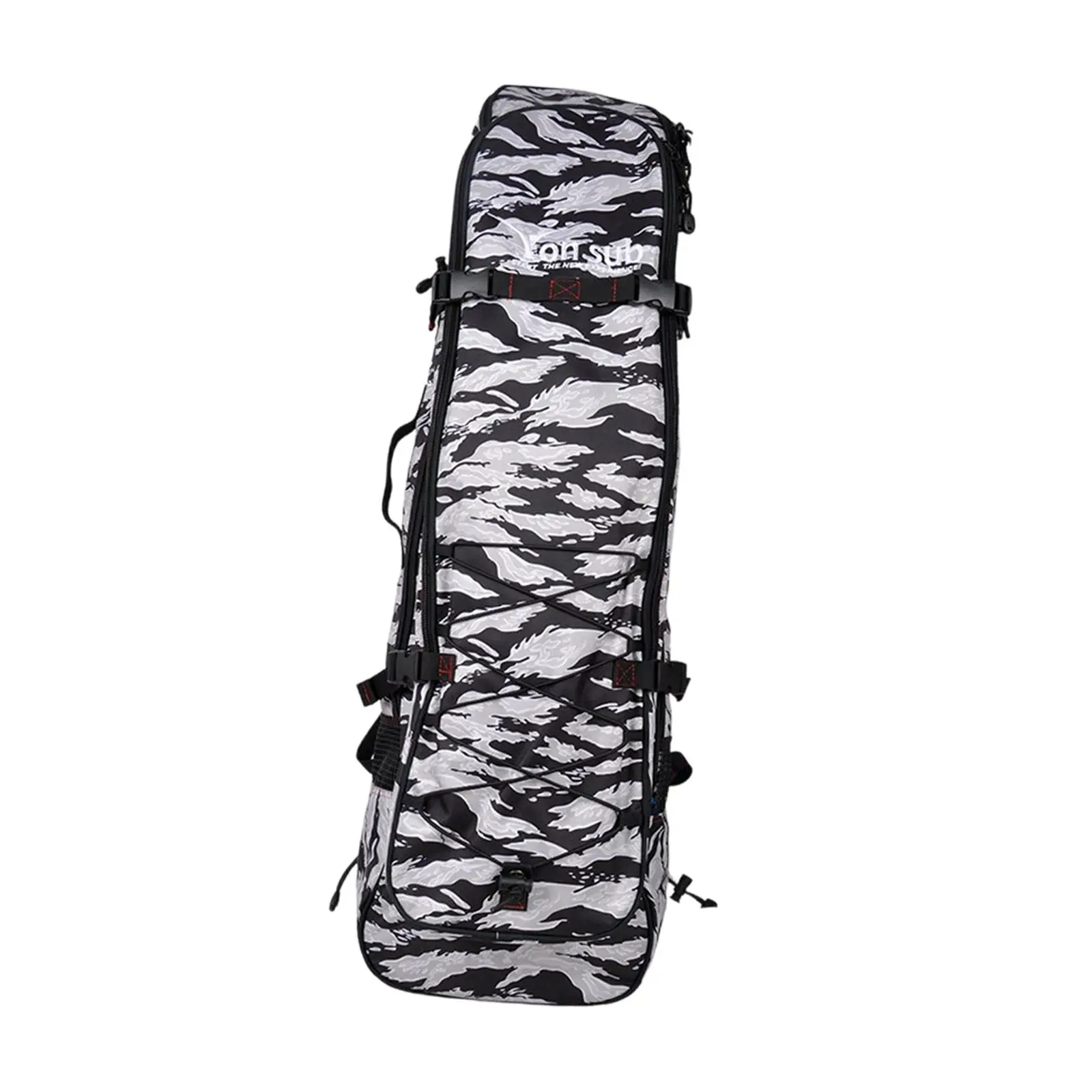 

Long Fins Storage Bag Flippers Storage Bag Practical Wear Resistant Insulated Front Pocket Utility Backpack for Swimming