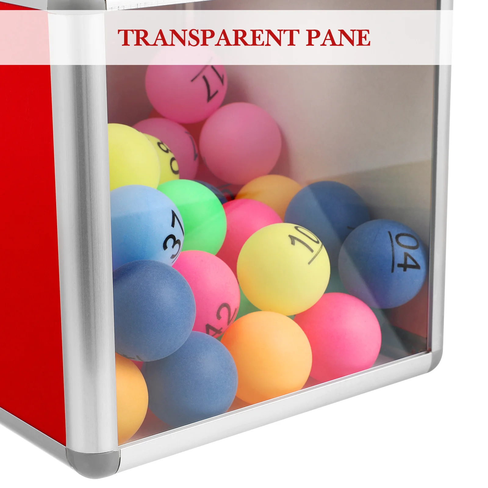

Sturdy Lottery for Party Bright Color Compact Light Game Draw Container Reusable Practical Ballot Box Fundraising Raffle