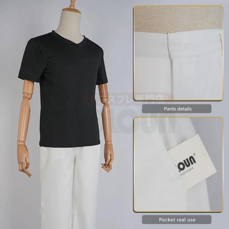 DY2025HOLOUN طوكيو أنيمي تأثيري حلي التنين الأسود براهمان واكاسا إيماوشي واكا التطريز معطف هالوين هدية الكريسماسDY