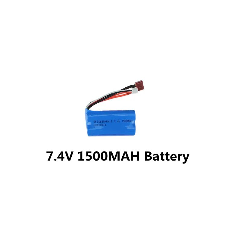 9500E 9501E 9328 Remote Control Off Road High-Speed RC Car Truck Vehicle Spare Parts 7.4V 1500MAH Battery/3 To 1 Line