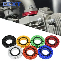 ATV Motorcycle CNC Carb Adjuster Carburetor Inlet Manifold Spinner Plate Adaptor For KTM Honda Suzuki Yamaha Kawasaki Universal