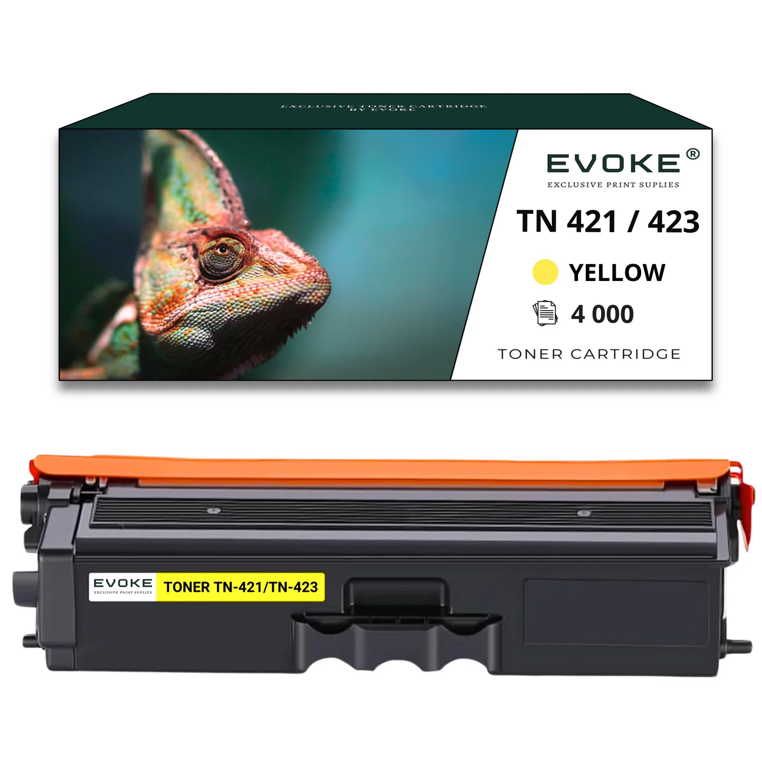 Toner Voor Broer TN-423 Geel | 4000 Pagina 'S | Tn421 Tn423