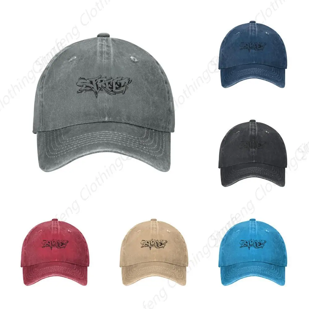 

Street Graffiti Baseball Cap for Men Women Vintage Trucker Hat Golf Hats Hat Gray