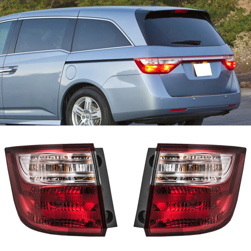

For Honda Odyssey 2011 2012 2013 Car Tail Light Turn Signal Light Flashing Light Brake Light Reversing Light Accessories No Bulb