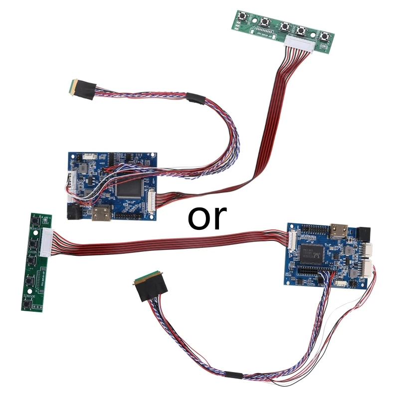 Lvds LCD Controller Board 1ch 6-bit 40 pins LCD Panel Standard Backlight 6pin 1Set for 3 LP156WH2 TLA Dropship