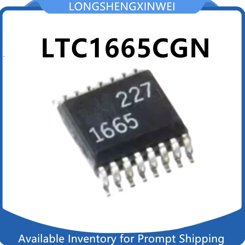 1PCS New Original LTC1665CGN Package SSOP-16 Silk Screen 1665 8-bit Analog-to-digital Converter IC in Stock