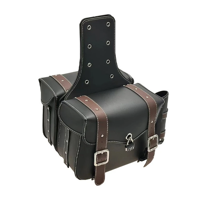 

Motorcycle Saddle Bag Cycling Bag Waterproof Side Bag Storage Tool