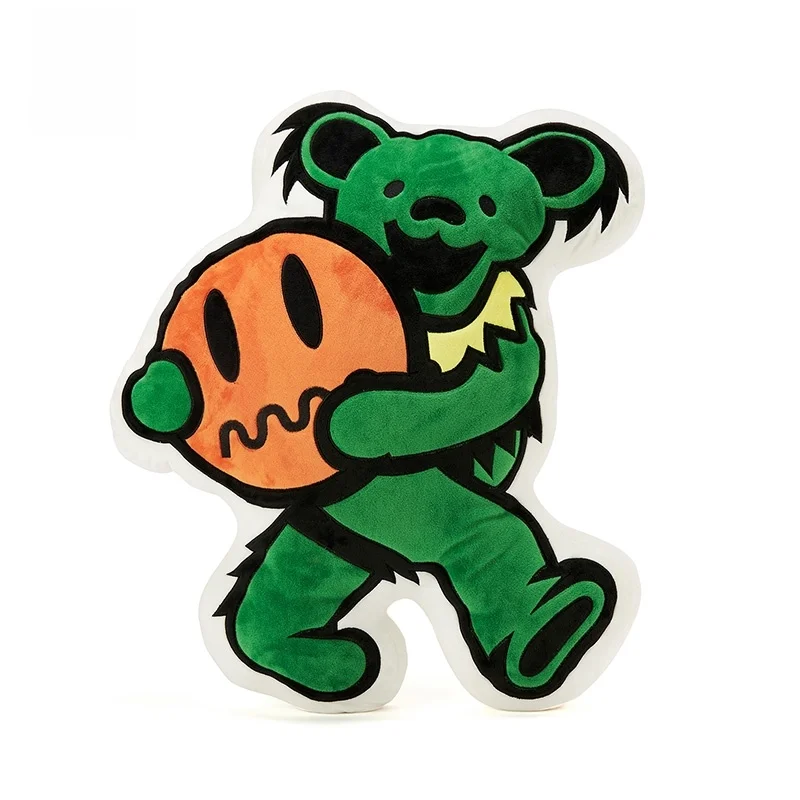 beaster×fateful-dead-cuscino-decorativo-orsetto-danzante-in-peluche-morbido-collezione-invernale-accessori-per-la-casa