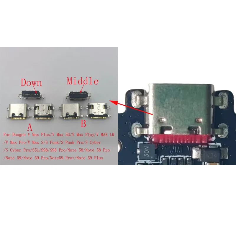 10-50-pecas-conector-de-porta-usb-tipo-c-para-carregamento-para-doogee-v-max-plus-play-lr-s-cyber-punk-pro-note-58-59-s51-s98