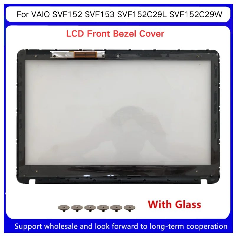 New For Kailxuling VAIO SVF152 SVF153 SVF152C29L SVF152C29W SVF152A29W LCD Front Bezel Cover B Shell