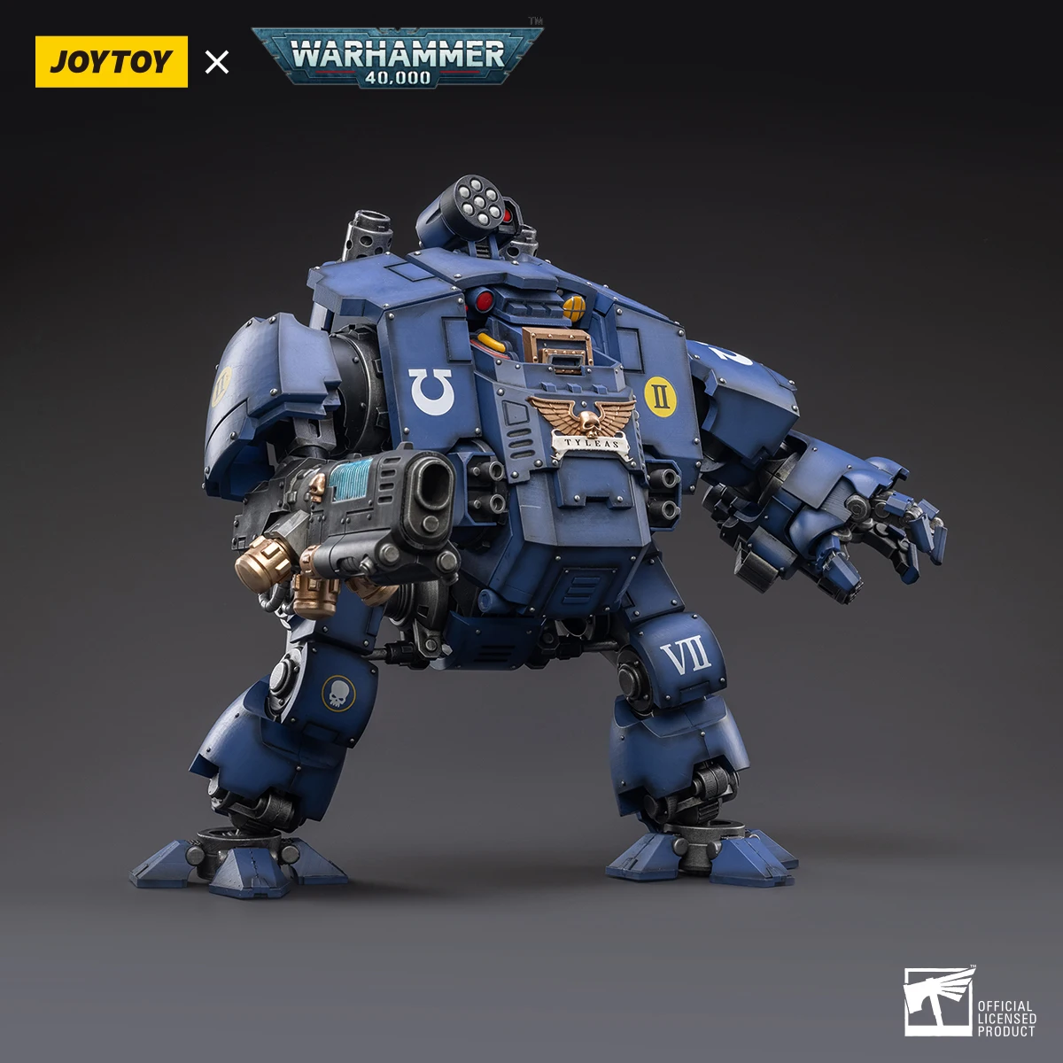 JOYTOY Warhammer 40K UItramarines Redemptor Action Figure Dreadnought Brother Dreadnought Tyleas Joint Movable Figurine Model