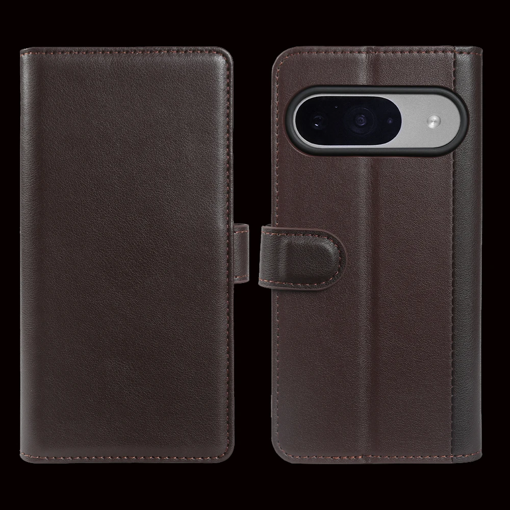 

Sheepskin Genuine Leather Case For Google Pixel 10 11 Pro XL 10A 9A 8A 7A 6A 6 7 8 9 Pro Phone Case Flip Cover 9Pro 10Pro XL