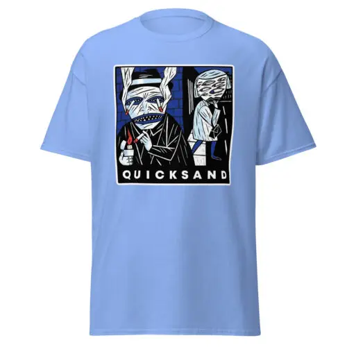 Quicksand Manic Compression Slip Melinda Beck Front Print NYHC T-Shirt