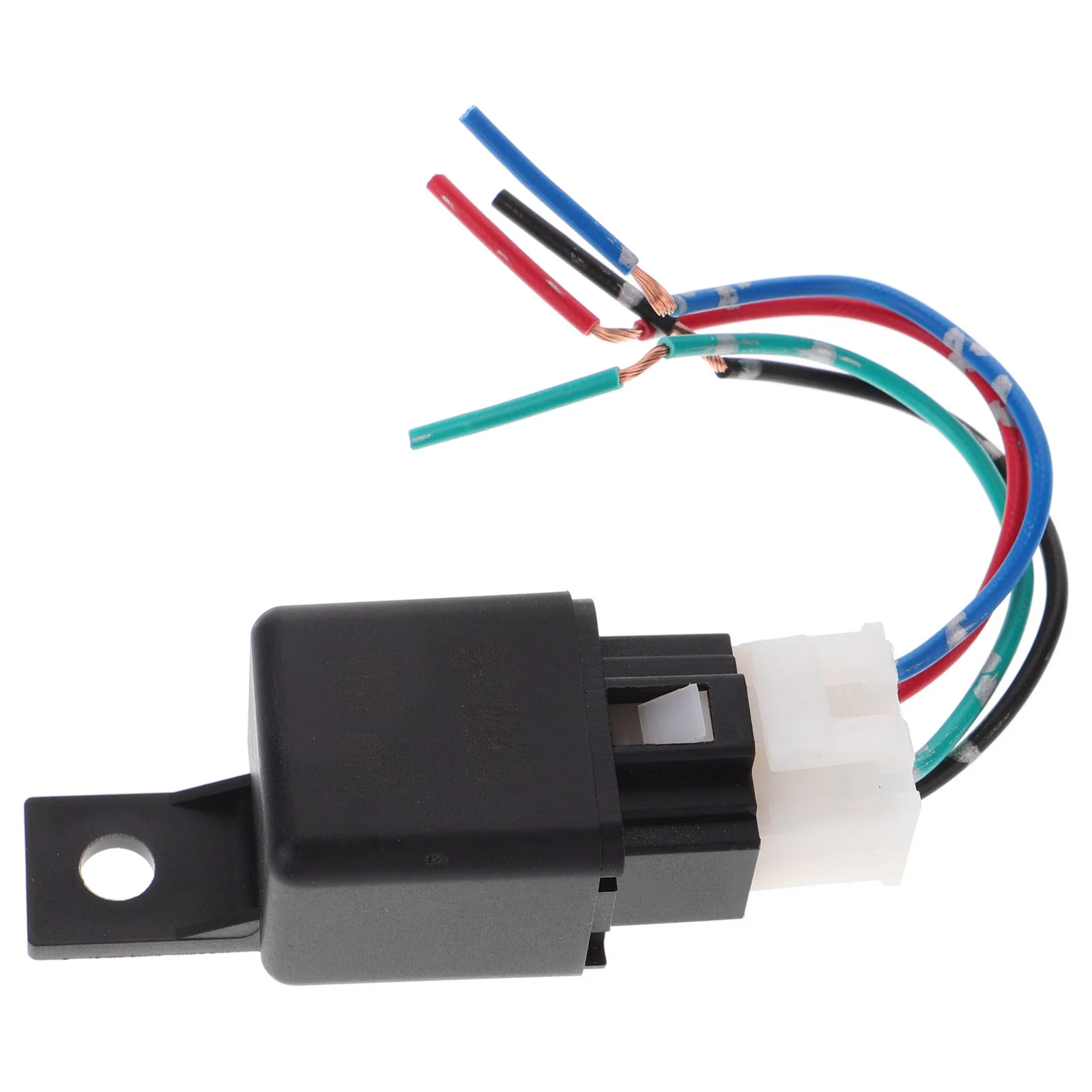Car Air Conditioning Relay 24V 40A Automotive Ac Starting Relay 4 Pin Heavy Duty Current Control for Car Accessories Replacement