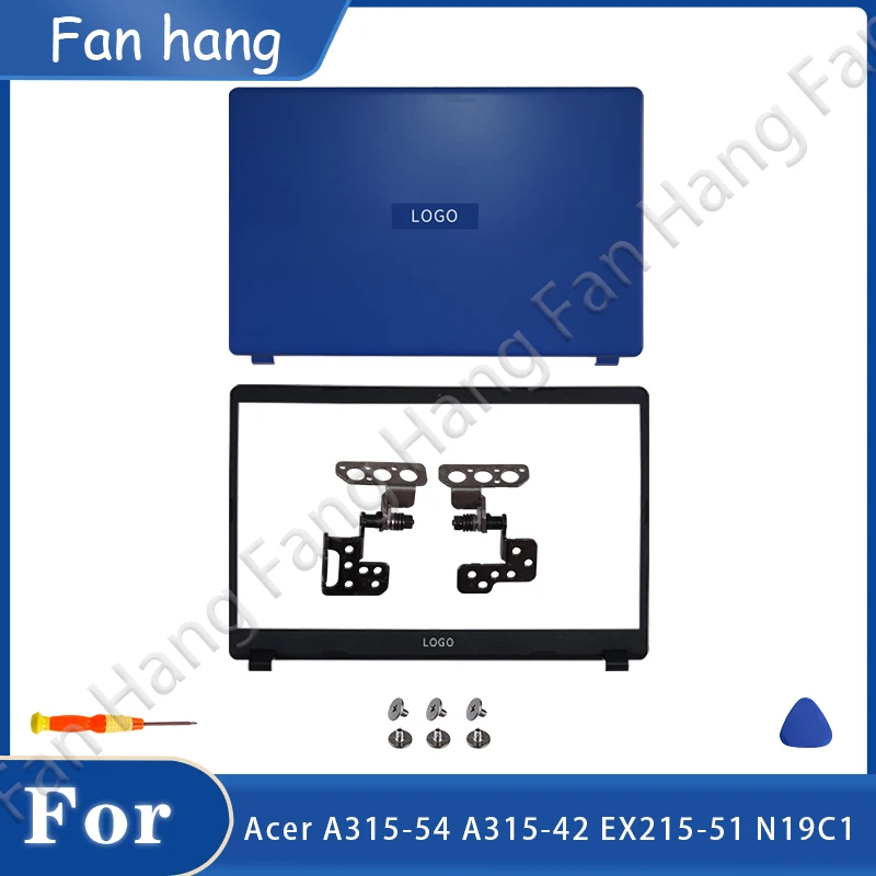 

New Cover For Acer A315-54 A315-42 EX215-51 N19C1 LCD Back Cover Front Bezel Laptop Top Rear Lid Palmrest Hinges Bottom Replace