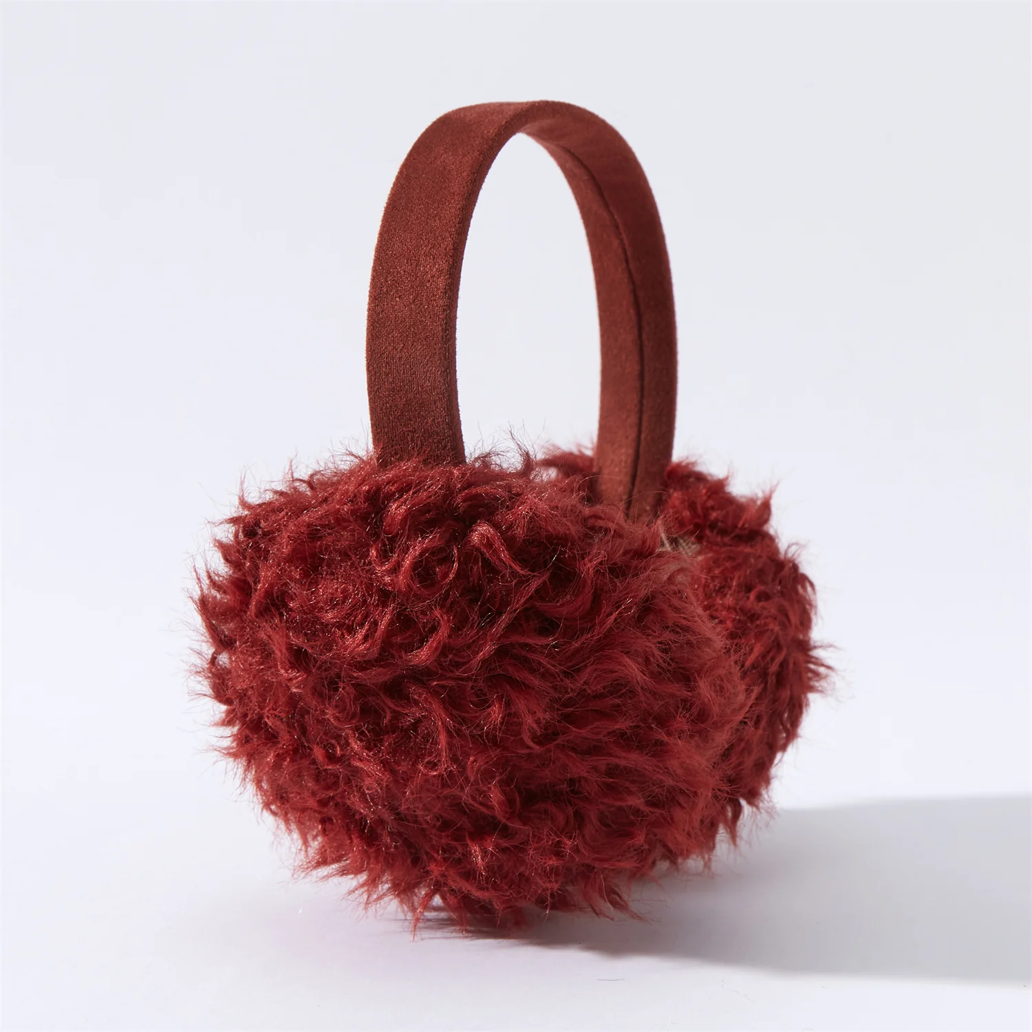 안지 신상 곱슬 플러시 귀마개 겨울 실용 방풍 따뜻한 접이식 남녀 공용 패션 야외 액세서리