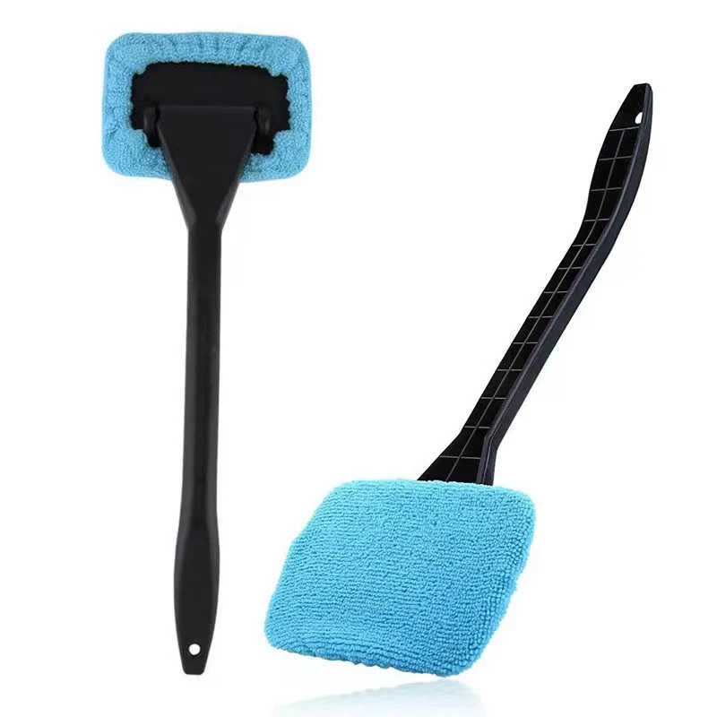 

Car Front Windshield Defogging Brush Cleaning Brush Kit Car Accessories Long Handle Household Glass Cleaning Brush Dust Removal