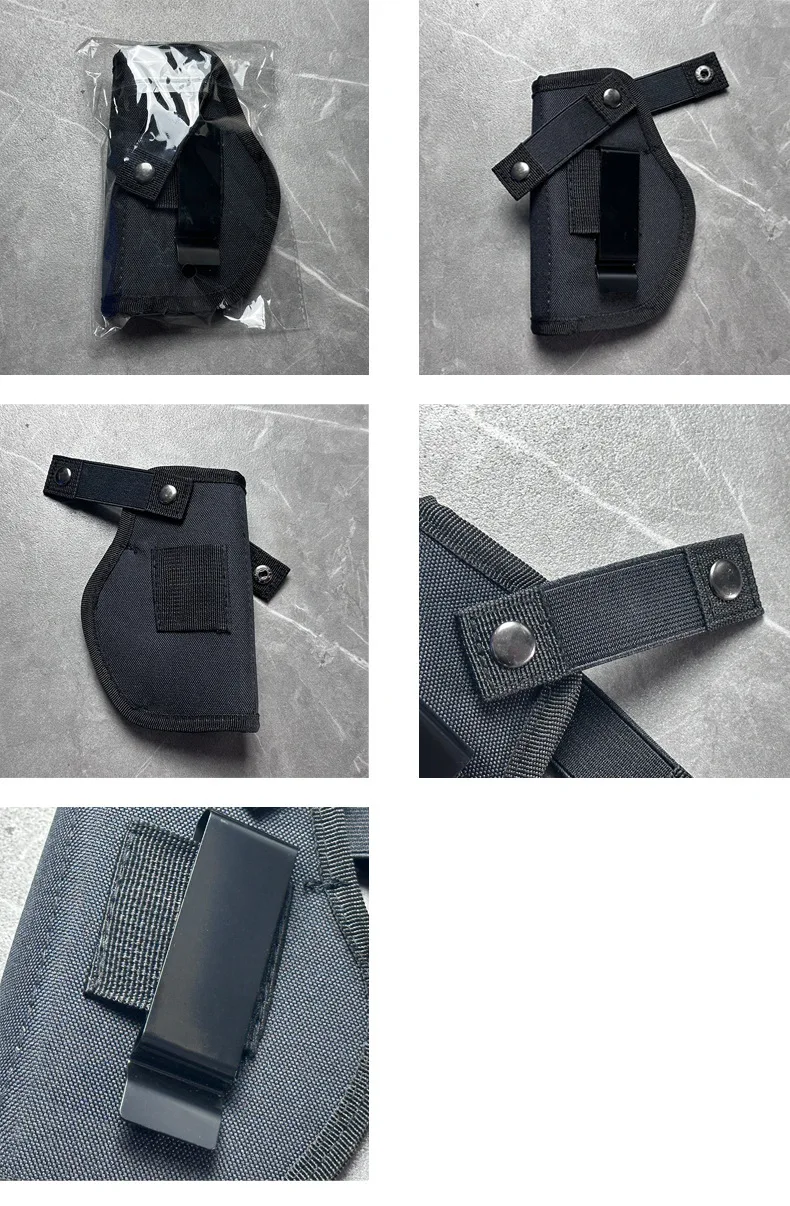 Universelles IWB/OWB Verdecktes Trageholster Verstellbares Taktisches Pistolenholster mit Metallclip für den Täglichen Gebrauch – Detail 3