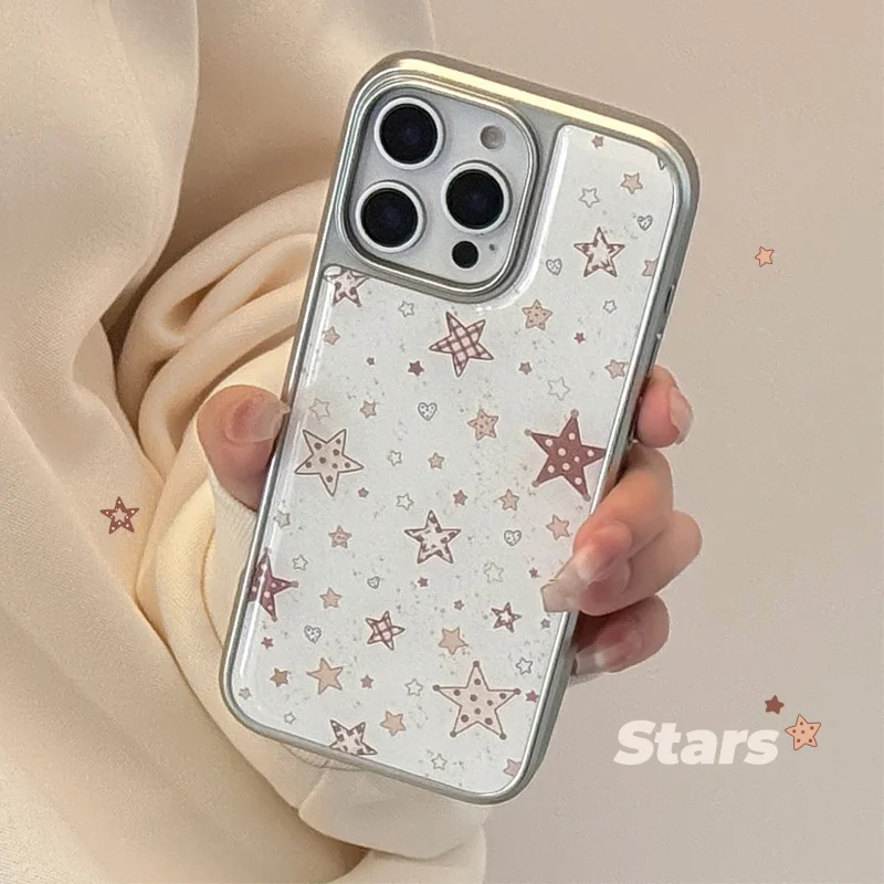 

insPolka Dot Plaid Star Pattern Suitable16Apple15promaxPhone caseiphone14Epoxy17HuaweiP70