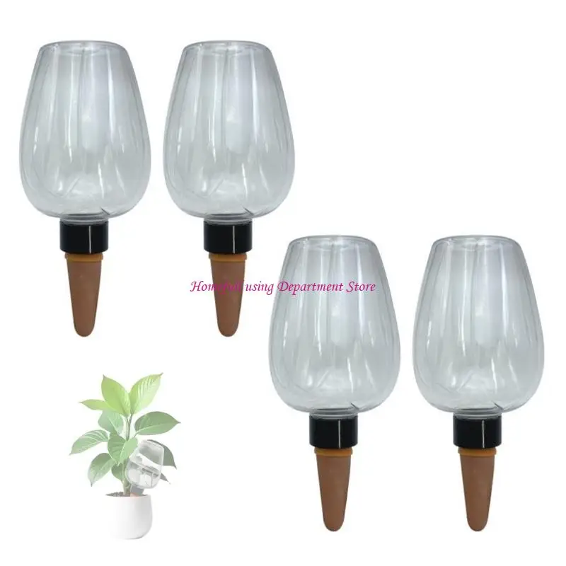  4pack Automatic Plant Water Bulbs Large Capacity Colorful Watering Spheres