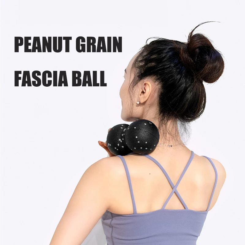 EPP One-piece Peanut Ball Cervical Muscle Relaxation Fascia Ball Yoga Fitness Plantar Meridian Relaxation Massage Ball