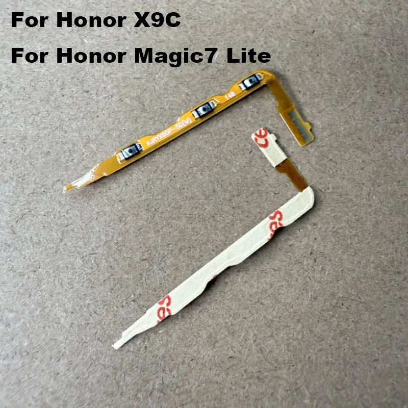 For Huawei Honor X9c 5G / Magic7 Lite Power Flex Cable Power On Off Volume Button Key Flex Cable Replacement Magic 7 Lite