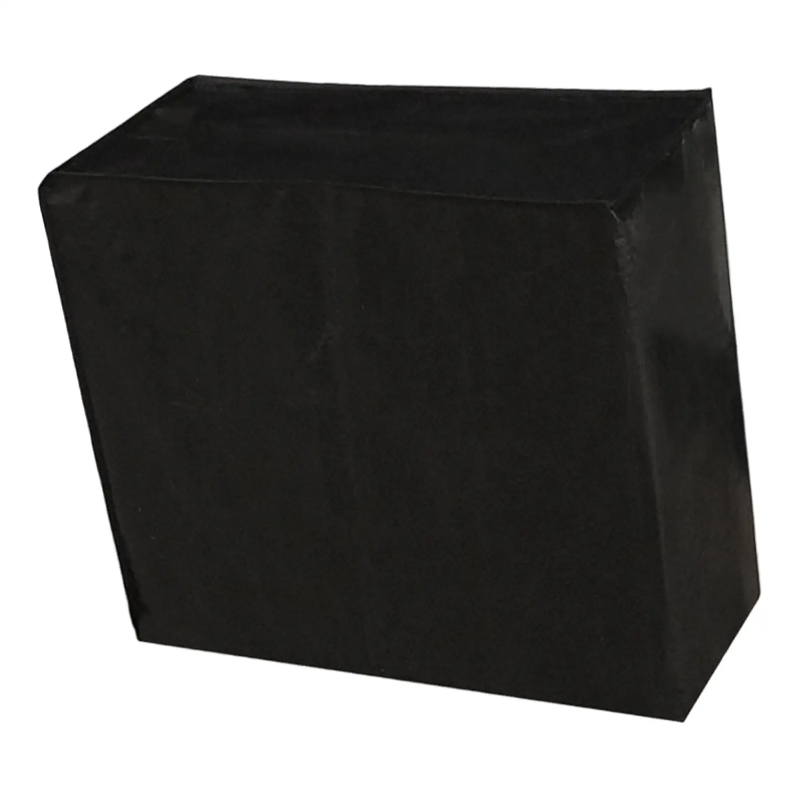 Dust Cover Protector Fits Vertical 4 Fold Bed Versatile Accessory Black Color for Foldable Mattress Lightweight Protective