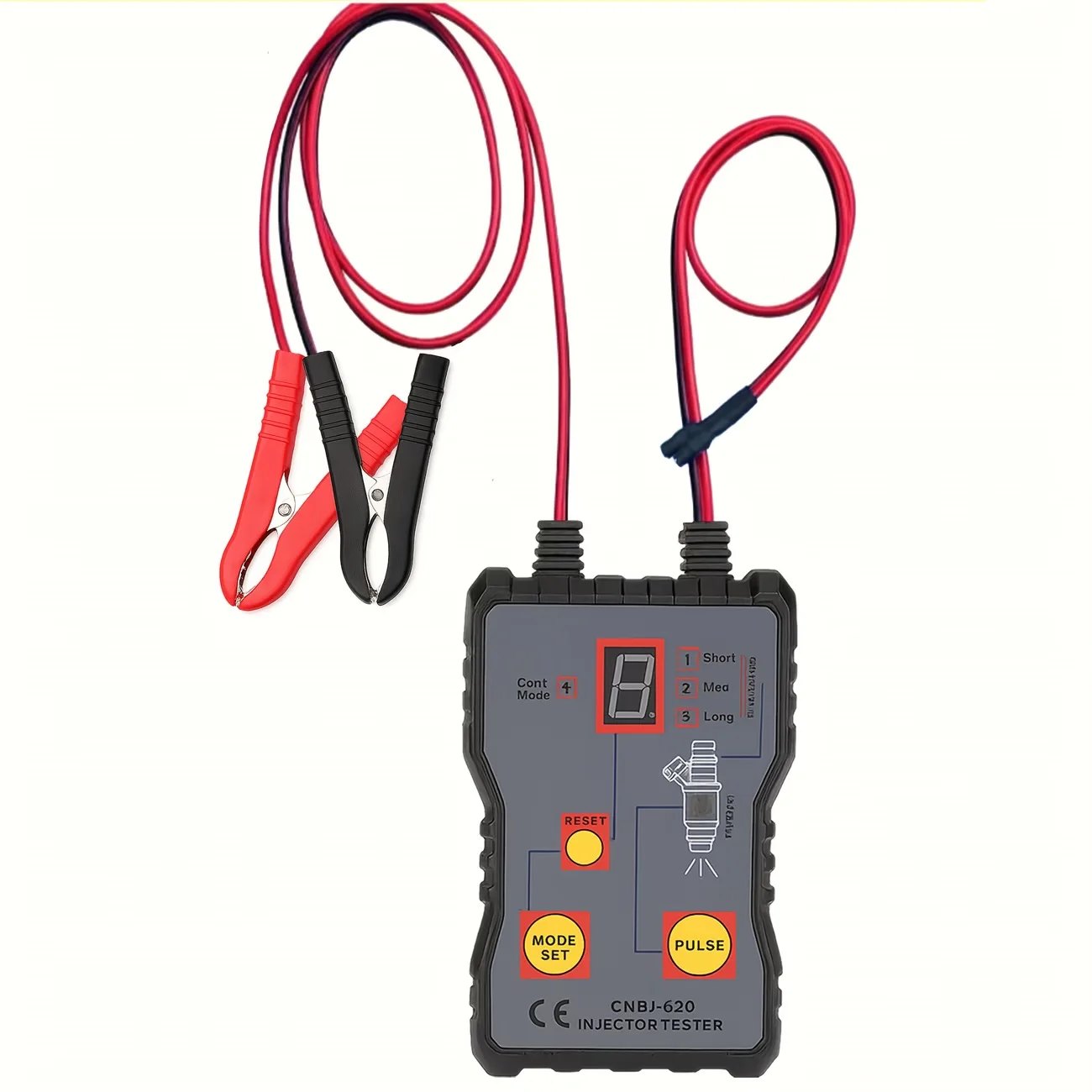 2026New ModelCNBJ-620 12V Automotive Fuel Injector Test Cleaning Equipment – Durable PVC Construction, Features 4 Pulse Settings