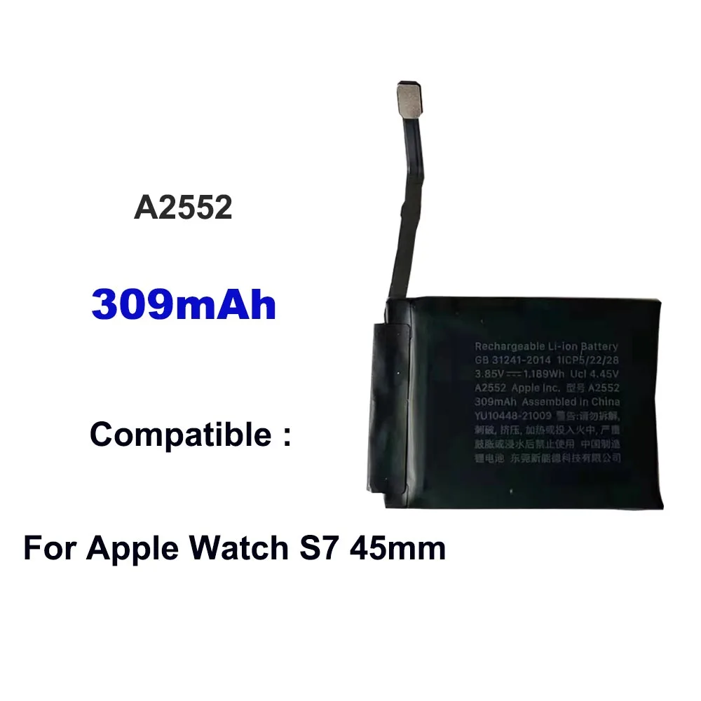 Vormir Top Quality Battery For Apple Watch Series 1 2 3 4 5 SE 6 7 Replacement Batteries for iWatch 38/40/41/42/44/45mm GPS/LTE