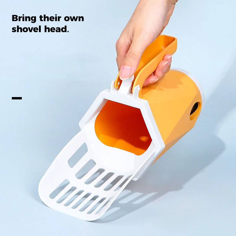 Self-cleaning Cat Litter Scoop Cat Sand Litter Box Shovel Kitty Toilet Sandboxes Shovel Pets Poop Sand Clean Artifact Tool