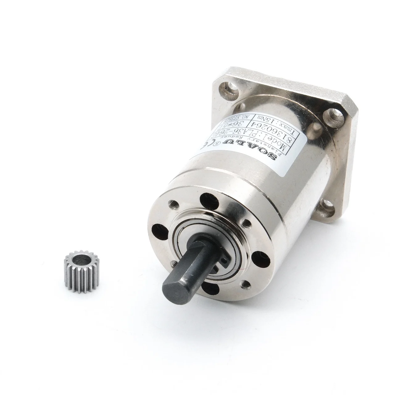 42 Stepper Motor Gearbox Planetary Reducer 36mm 8mm D-Axis Speed Ratio 3.71-720 for Precision Motion Control