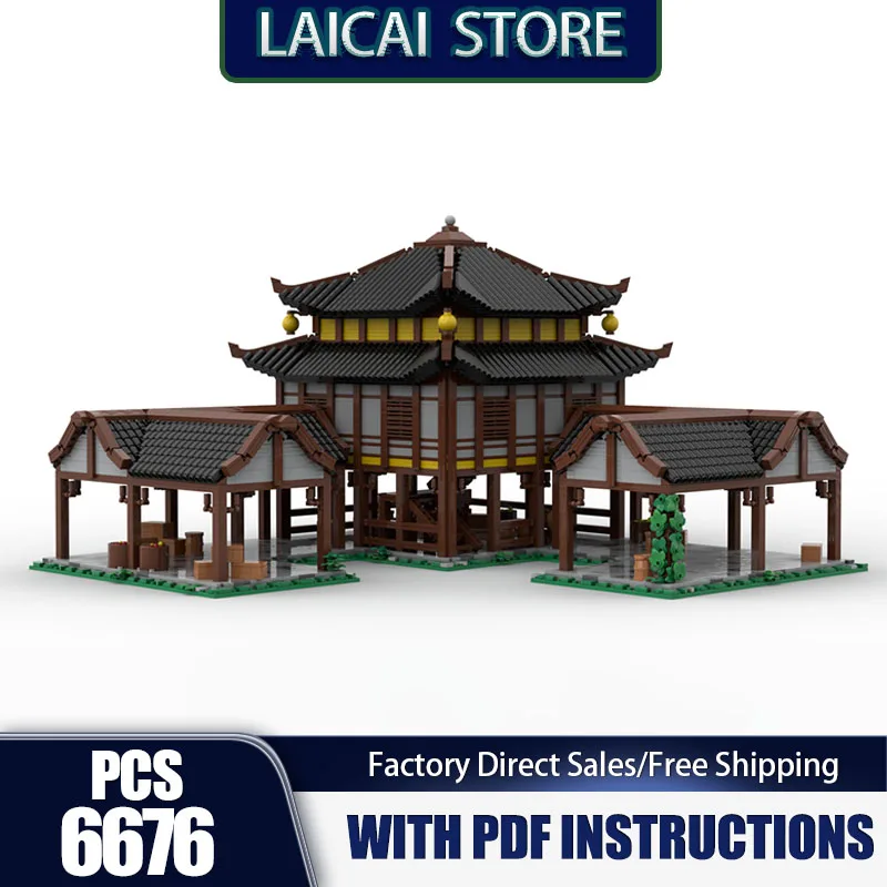 

Modular City Building Model Moc Building Bricks Downtown Model Technology Modular Blocks Gifts Christmas Toys Sets Assembly