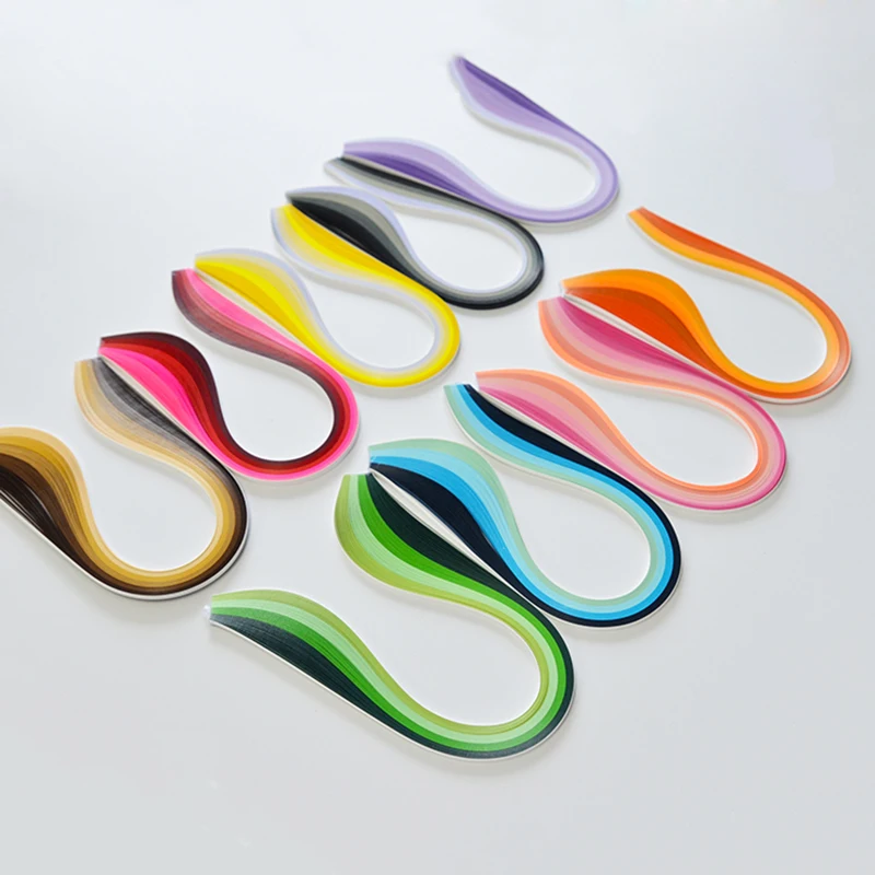 

Quilling Strips Quilling Paper Set 9 Kinds Gradient Colors For Decorate Home