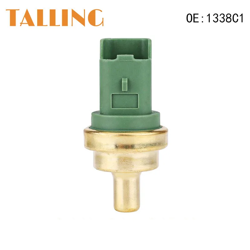 1338C1 Coolant Water Temperature Sensor for Peugeot 206 2002-2004 Citroen Xsara C1 C2 C3 C4 C-Elysee Nemo 1338.E2 9655414180