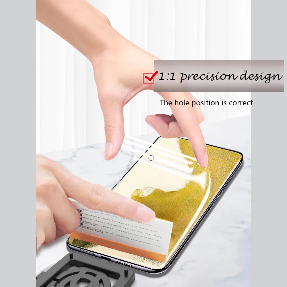 Screen Protector For Samsung Galaxy S23 S22 S21 S20 Ultra Plus FE S10 5G S9 Note 20 10 9 Plus Hydrogel Film S20FE Note20Ultra