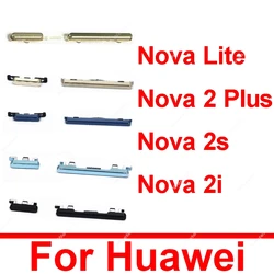 ON OFF Power Volume Buttons For Huawei Nova 2 2i 2s Lite Plus Power Volume Up Down Switch Side Keys Replacement Repair Parts