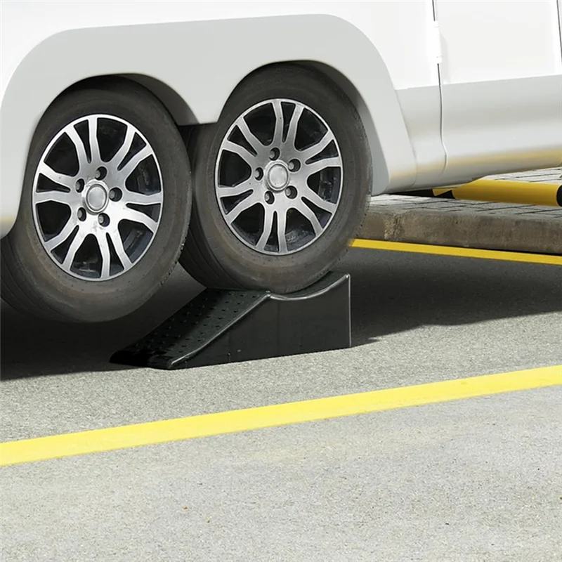 

Car Ramp Low Profile Car Service Ramp 20000 Lbs/10 Ton Loading Capacity 5.5" Lift Height Car Ramp Heavy Duty Tire Ramp
