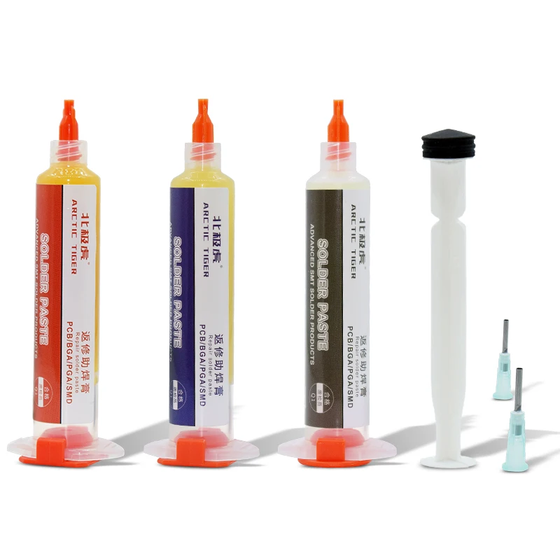 Flux Without Cleaning Flux Is Used for Welding Flux Needle Cylinder Solder Paste Original Tool Injector Repair Tool